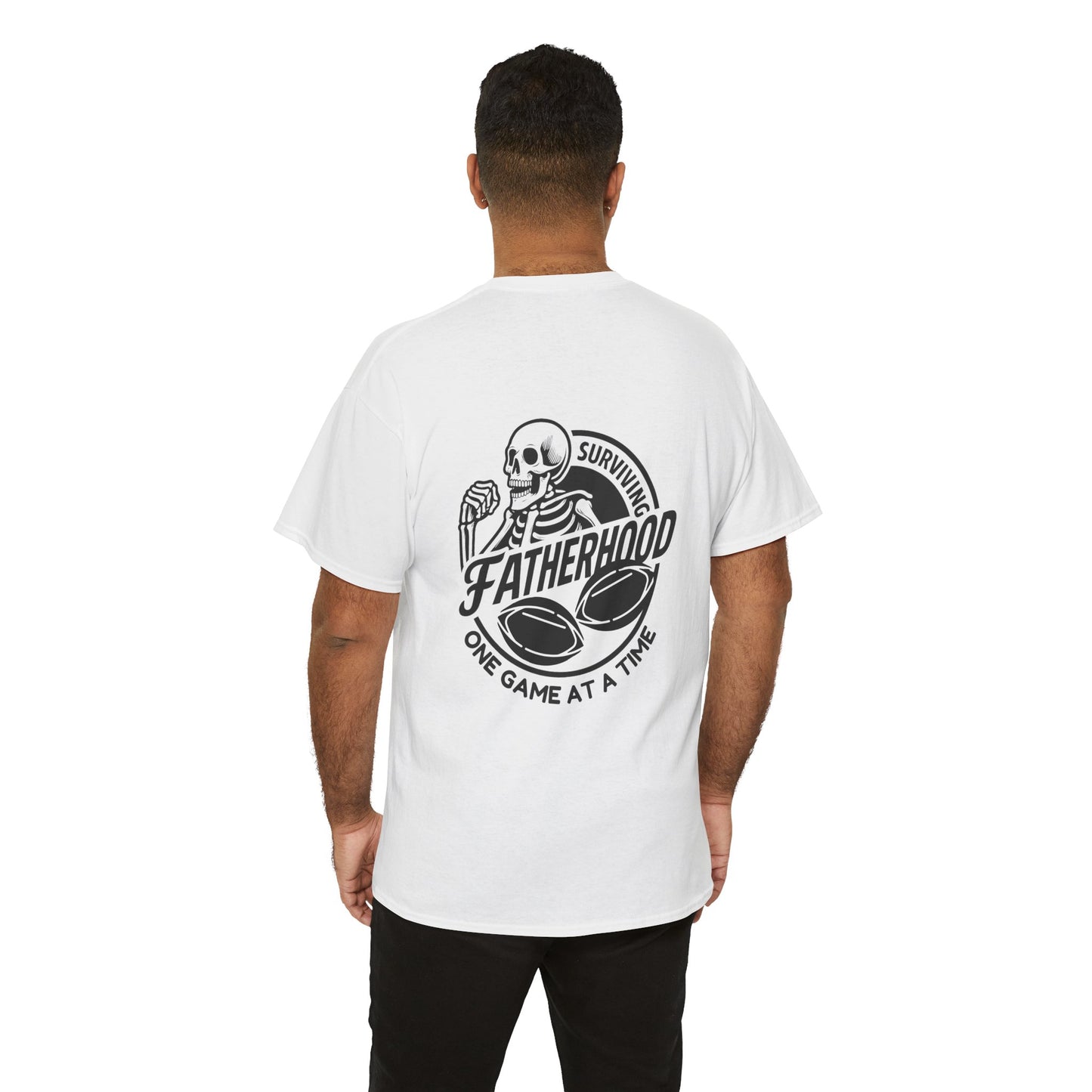 Funny Dad Shirt – Surviving Fatherhood One Game at a Time