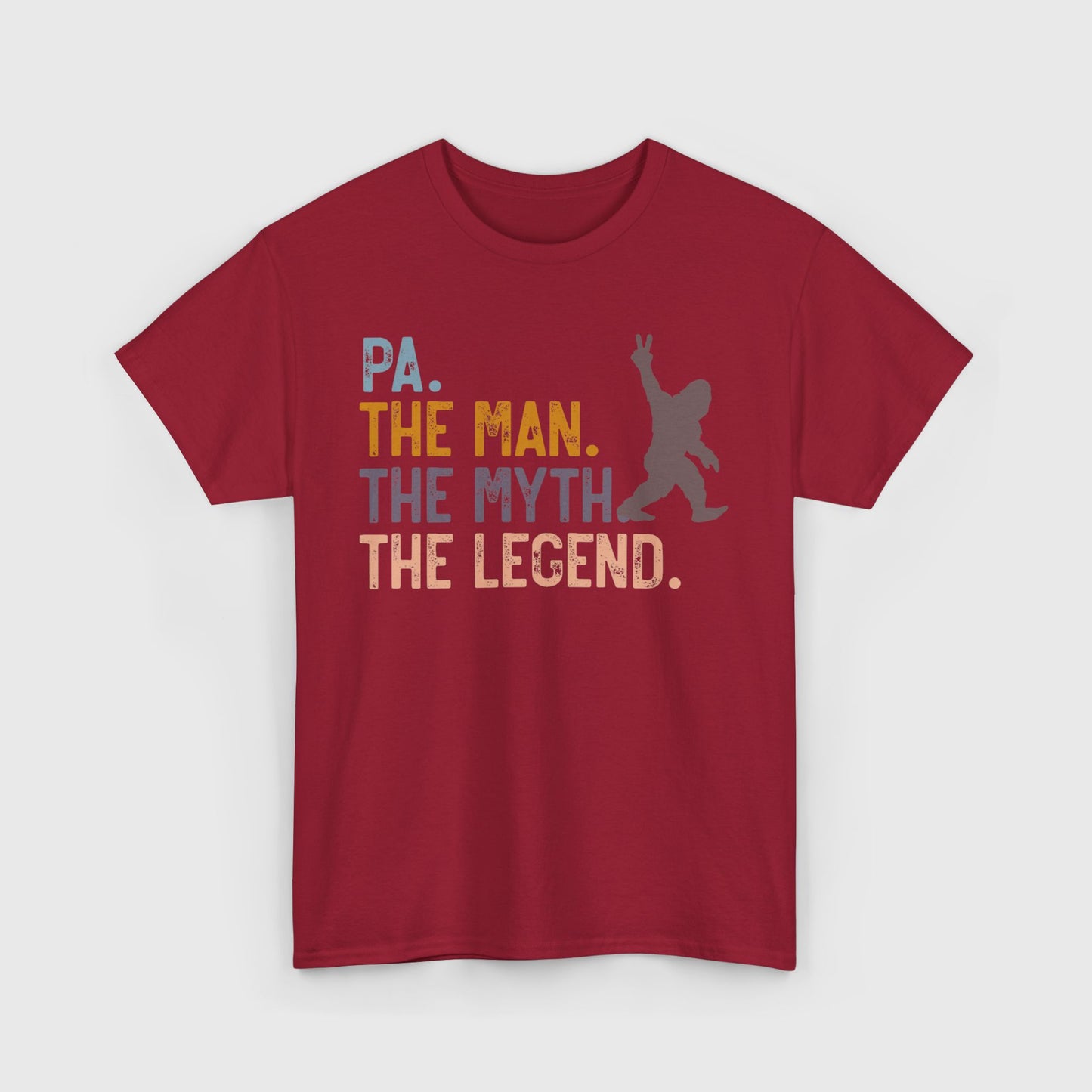 Pa Shirt – Funny Bigfoot Tee for Grandpa, Dad, or Papa