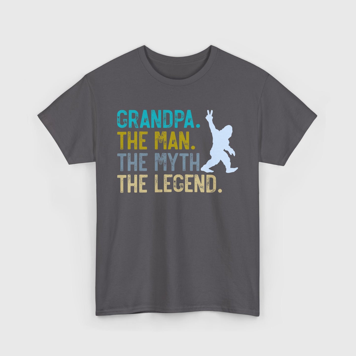 The Grandpa Legend Tee – Funny Bigfoot T-Shirt for Men