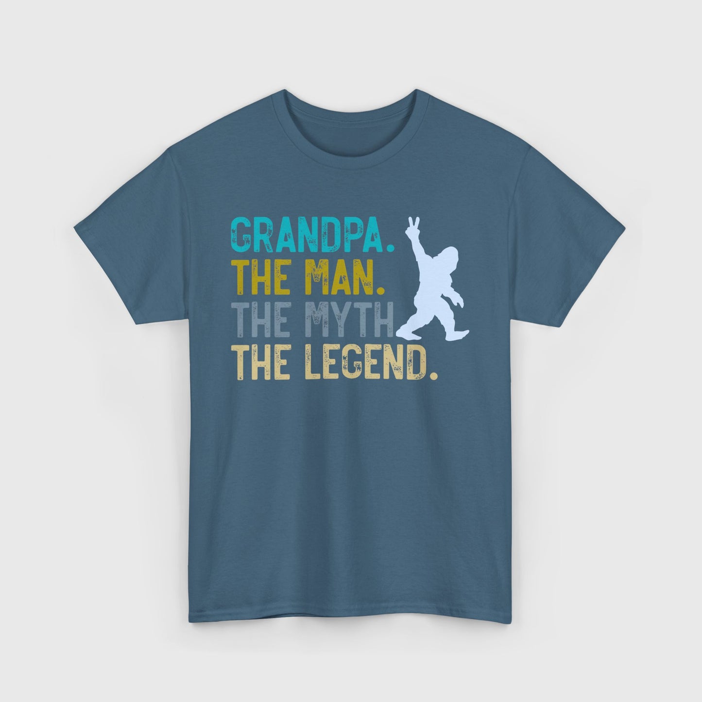 The Grandpa Legend Tee – Funny Bigfoot T-Shirt for Men