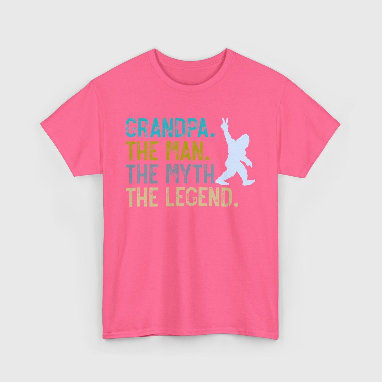 The Grandpa Legend Tee – Funny Bigfoot T-Shirt for Men