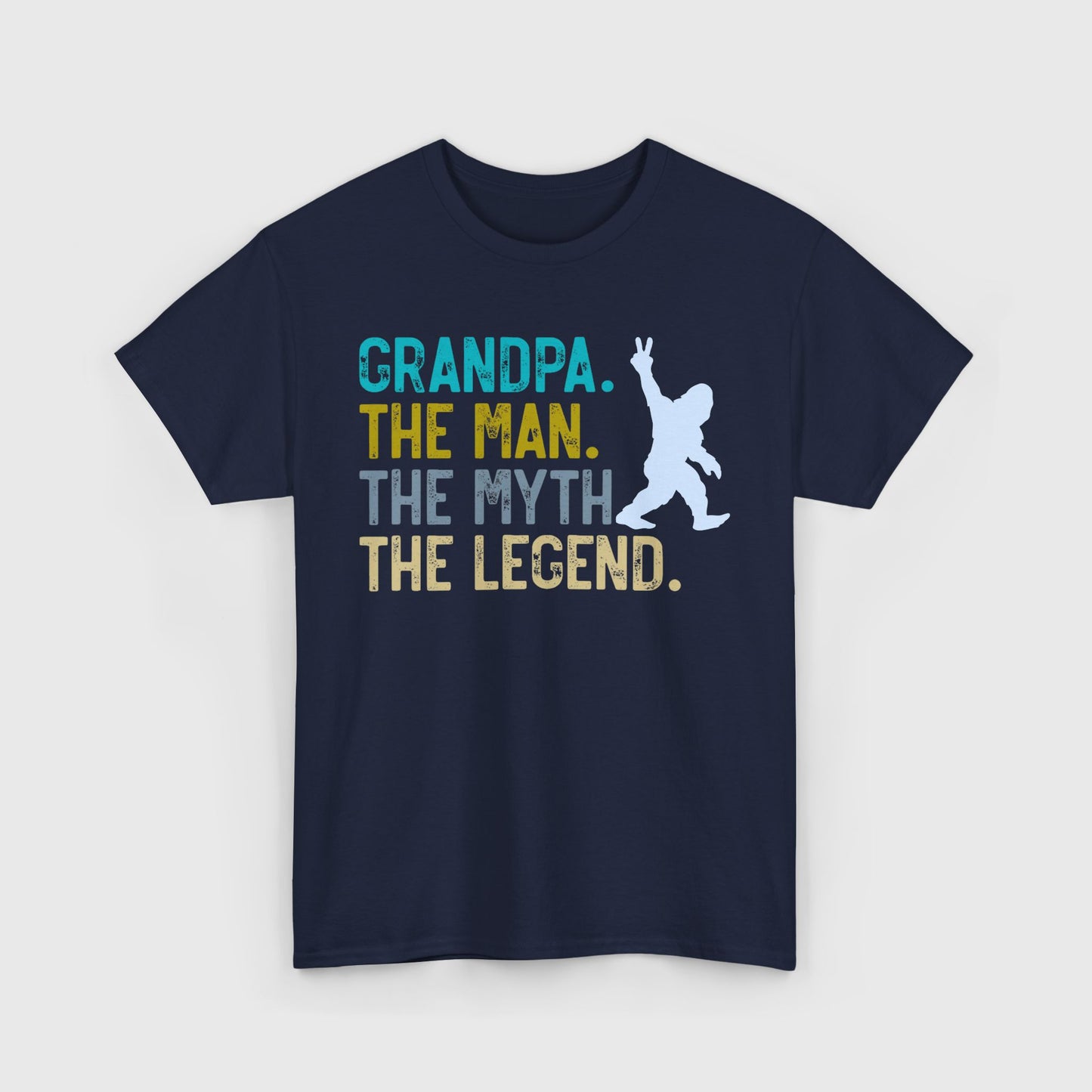 The Grandpa Legend Tee – Funny Bigfoot T-Shirt for Men