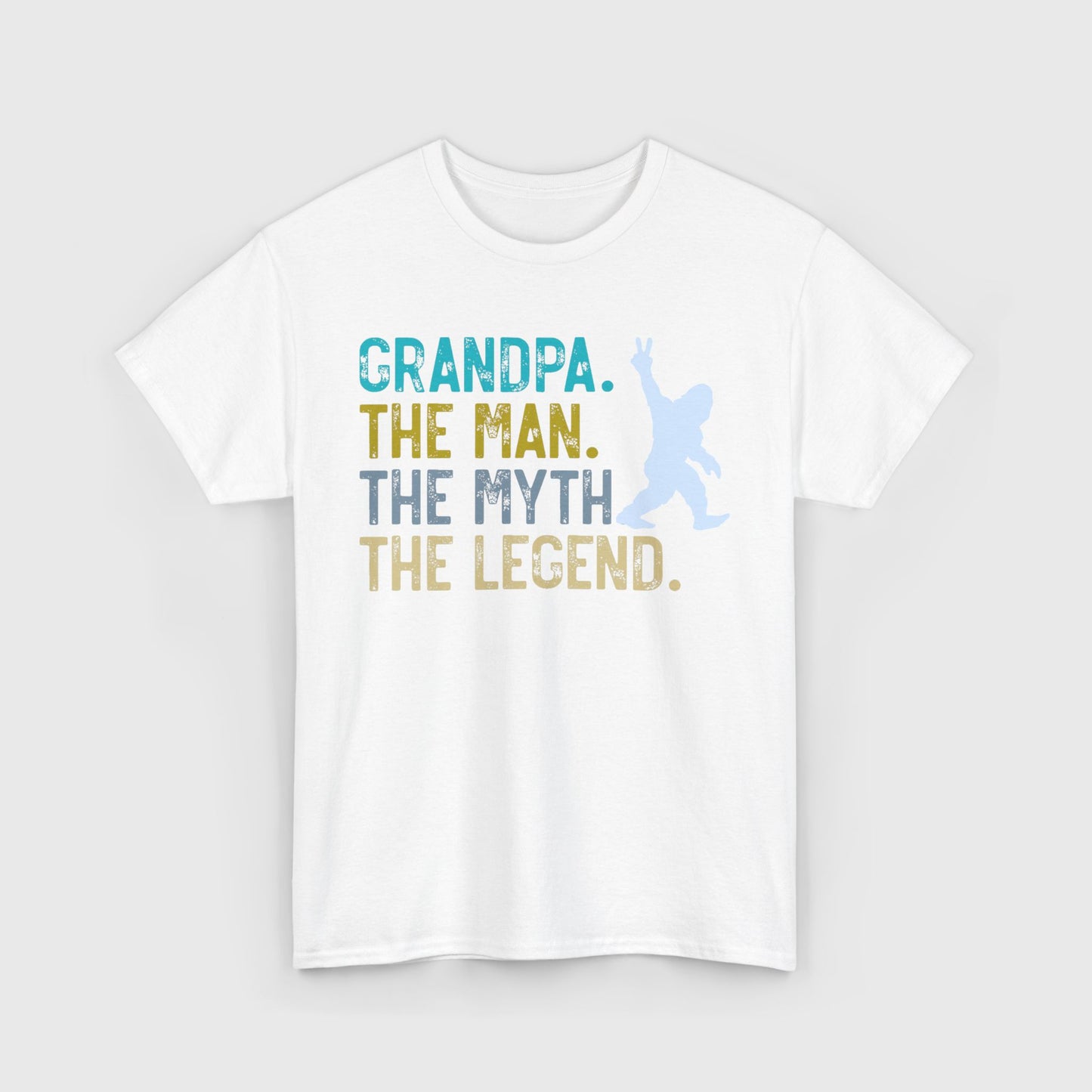 The Grandpa Legend Tee – Funny Bigfoot T-Shirt for Men