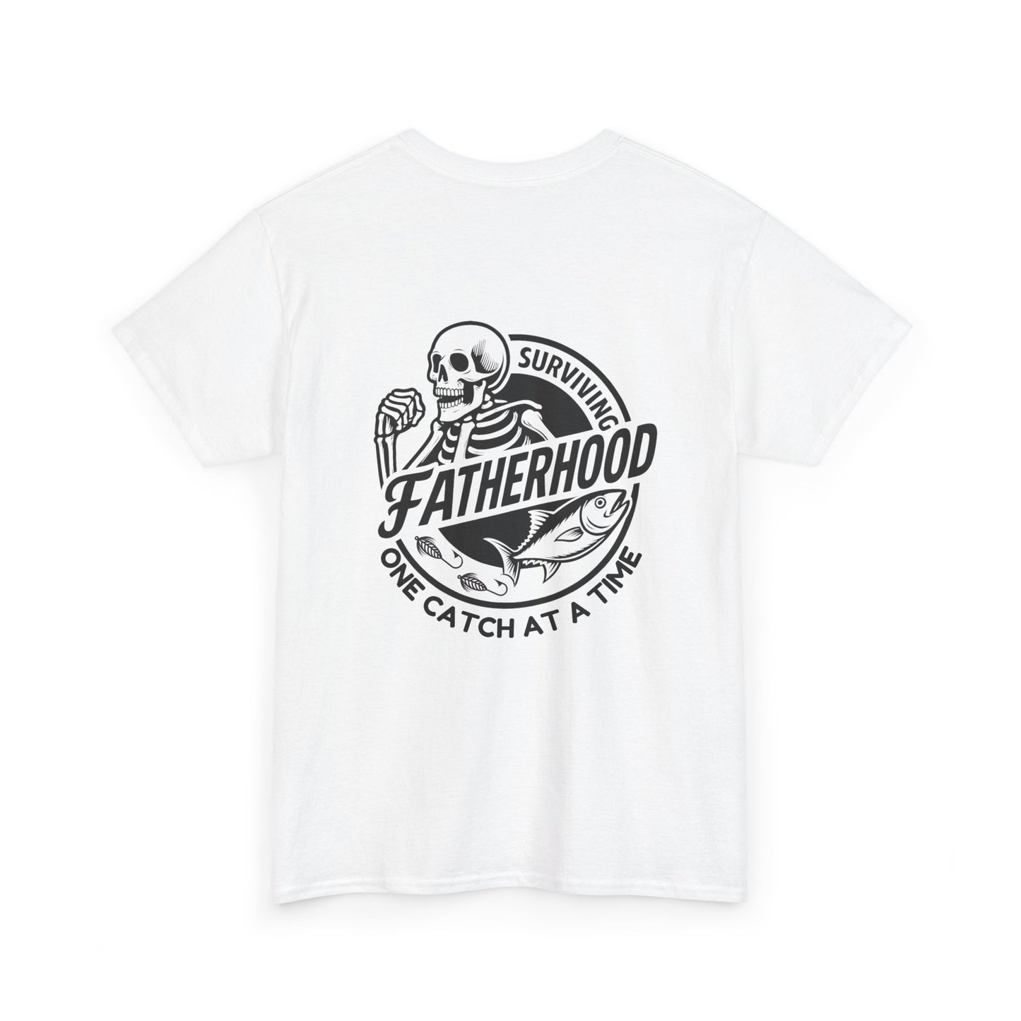 Funny Dad Shirt – Surviving Fatherhood One Catch at a Time