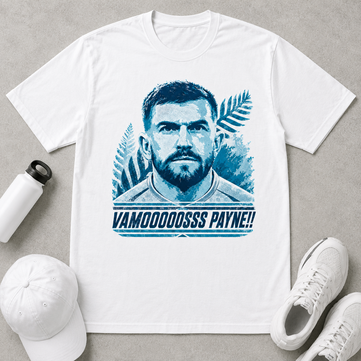 Tim Payne World Cup 2026 Vamos Supporter Tee | Unisex New Zealand Football Fan Shirt